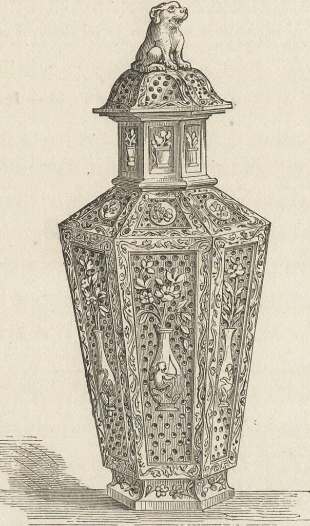 An illustration from History of the ceramic art. A descriptive and philosophical study of the pottery of all ages and all nations, 1877, leaf 134