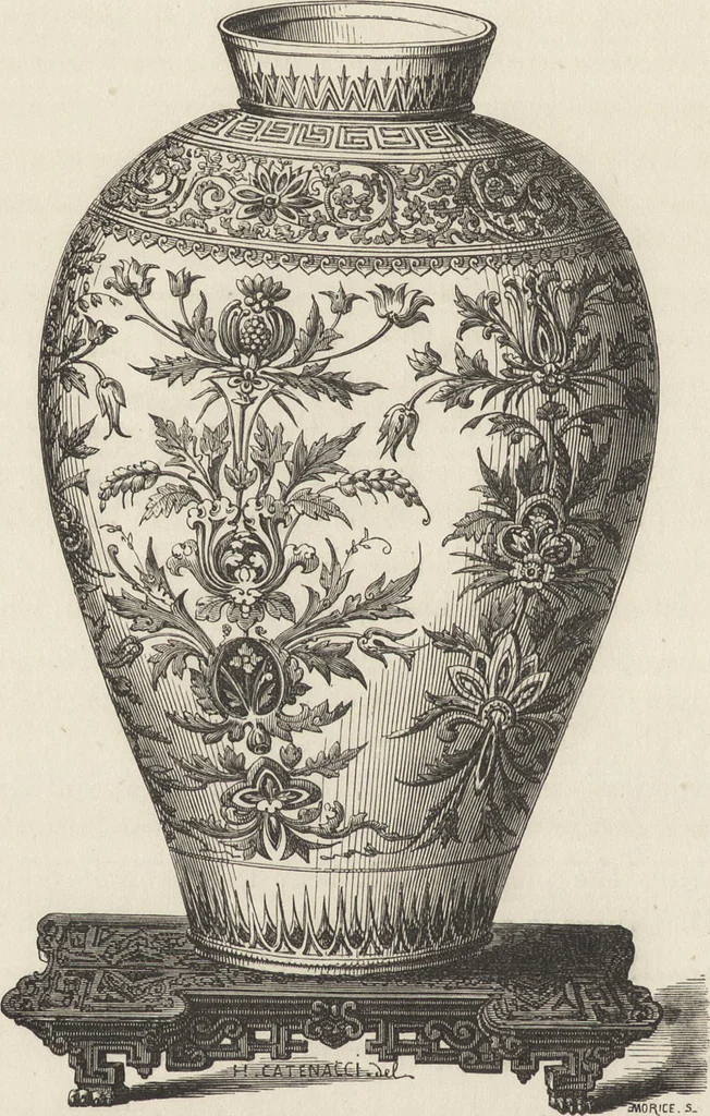 An illustration from History of the ceramic art. A descriptive and philosophical study of the pottery of all ages and all nations, 1877, leaf 139