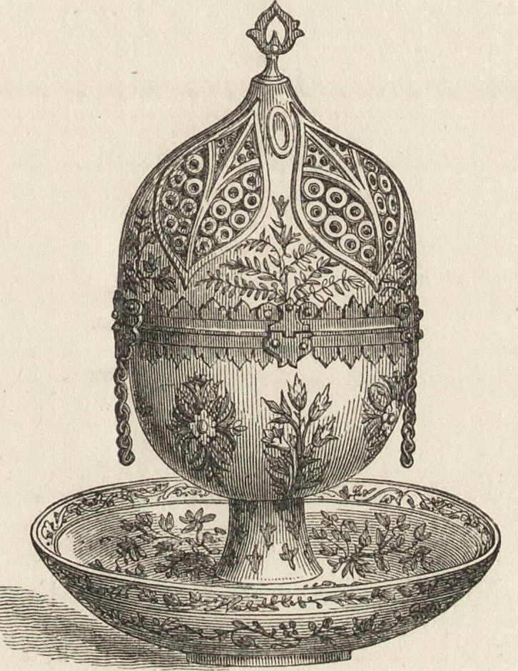 An illustration from History of the ceramic art. A descriptive and philosophical study of the pottery of all ages and all nations, 1877, leaf 154