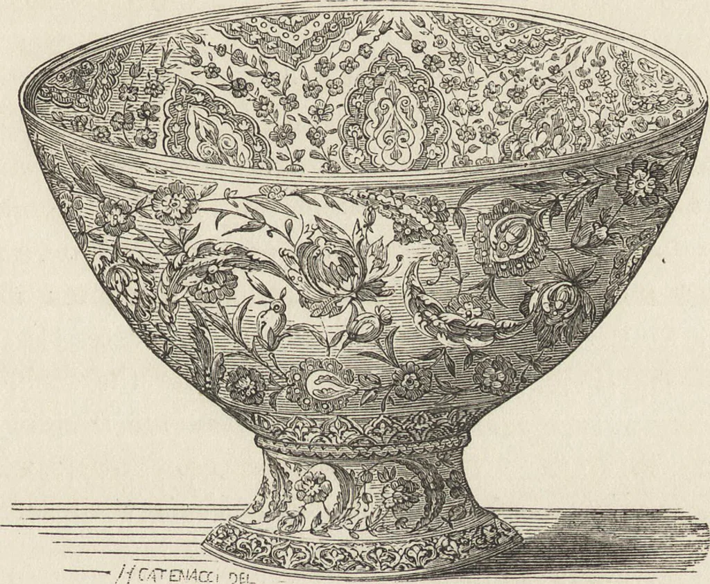 An illustration from History of the ceramic art. A descriptive and philosophical study of the pottery of all ages and all nations, 1877, leaf 178