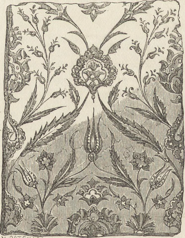 An illustration from History of the ceramic art. A descriptive and philosophical study of the pottery of all ages and all nations, 1877, leaf 179