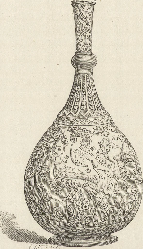 An illustration from History of the ceramic art. A descriptive and philosophical study of the pottery of all ages and all nations, 1877, leaf 183