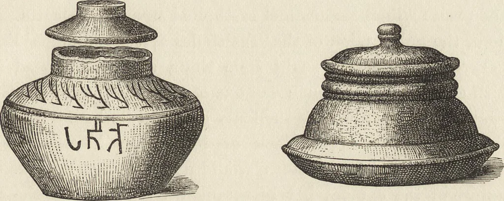 An illustration from History of the ceramic art. A descriptive and philosophical study of the pottery of all ages and all nations, 1877, leaf 198