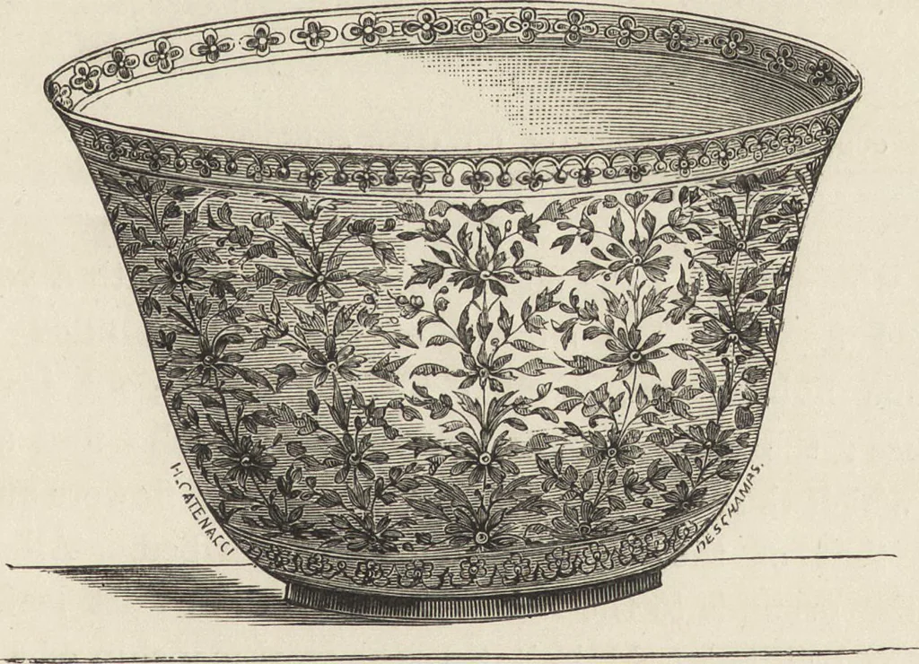 An illustration from History of the ceramic art. A descriptive and philosophical study of the pottery of all ages and all nations, 1877, leaf 204