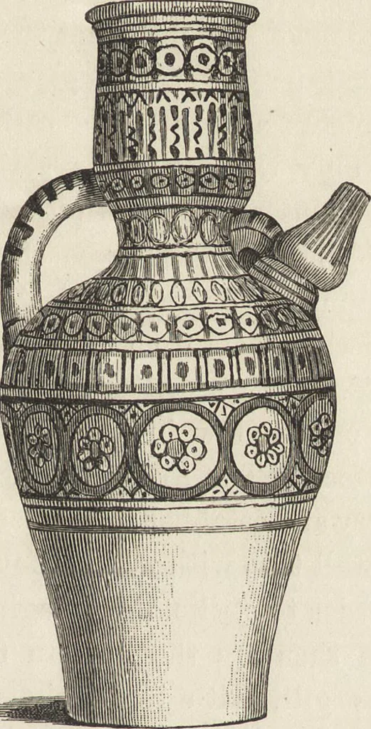An illustration from History of the ceramic art. A descriptive and philosophical study of the pottery of all ages and all nations, 1877, leaf 214