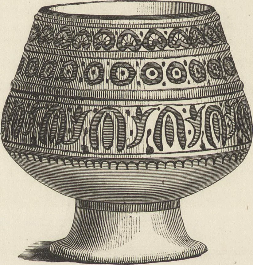An illustration from History of the ceramic art. A descriptive and philosophical study of the pottery of all ages and all nations, 1877, leaf 217