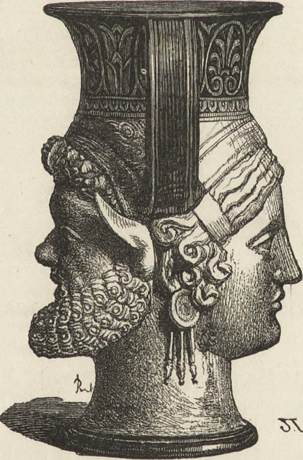 An illustration from History of the ceramic art. A descriptive and philosophical study of the pottery of all ages and all nations, 1877, leaf 258