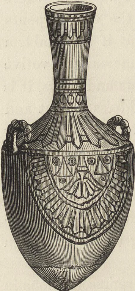 An illustration from History of the ceramic art. A descriptive and philosophical study of the pottery of all ages and all nations, 1877, leaf 33