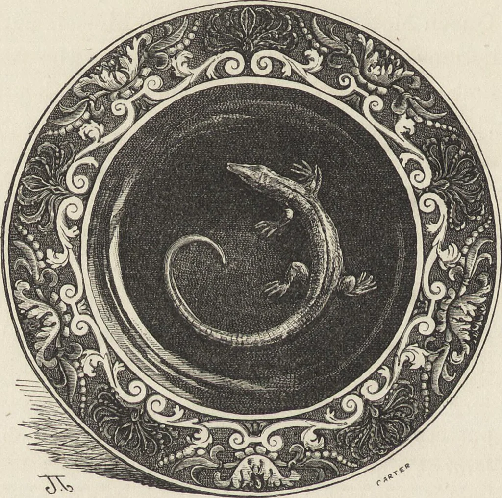 An illustration from History of the ceramic art. A descriptive and philosophical study of the pottery of all ages and all nations, 1877, leaf 373