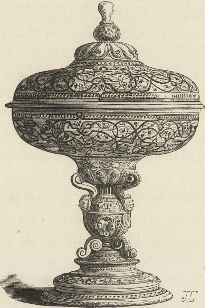 An illustration from History of the ceramic art. A descriptive and philosophical study of the pottery of all ages and all nations, 1877, leaf 384