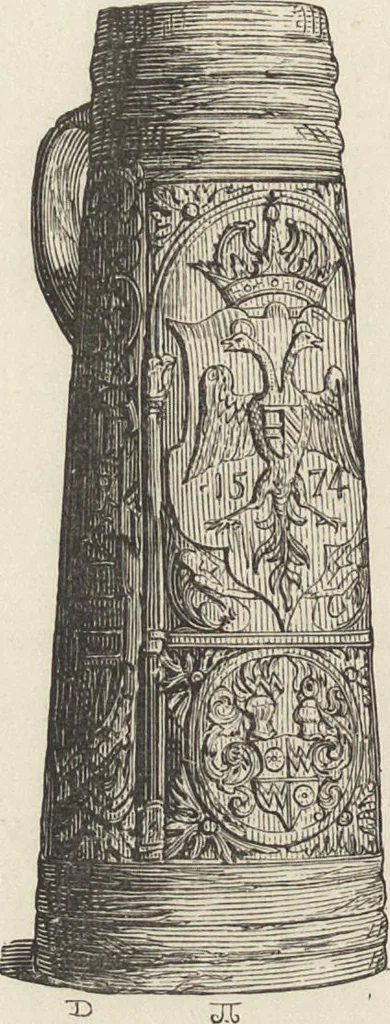 An illustration from History of the ceramic art. A descriptive and philosophical study of the pottery of all ages and all nations, 1877, leaf 389