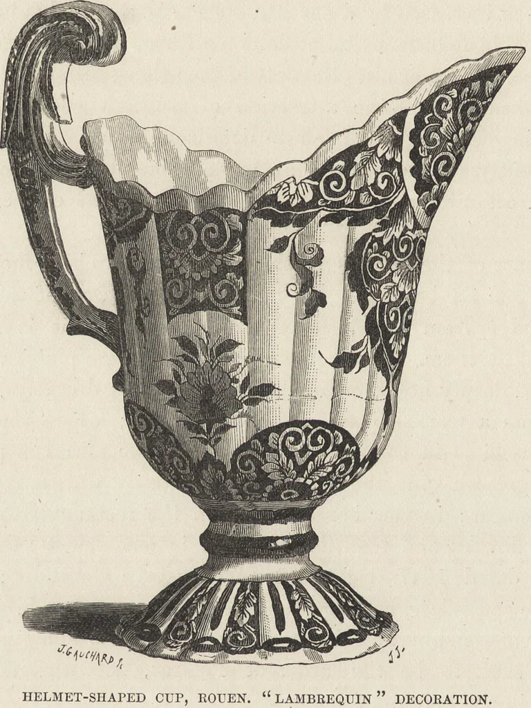An illustration from History of the ceramic art. A descriptive and philosophical study of the pottery of all ages and all nations, 1877, leaf 407
