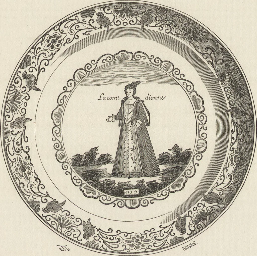 An illustration from History of the ceramic art. A descriptive and philosophical study of the pottery of all ages and all nations, 1877, leaf 438