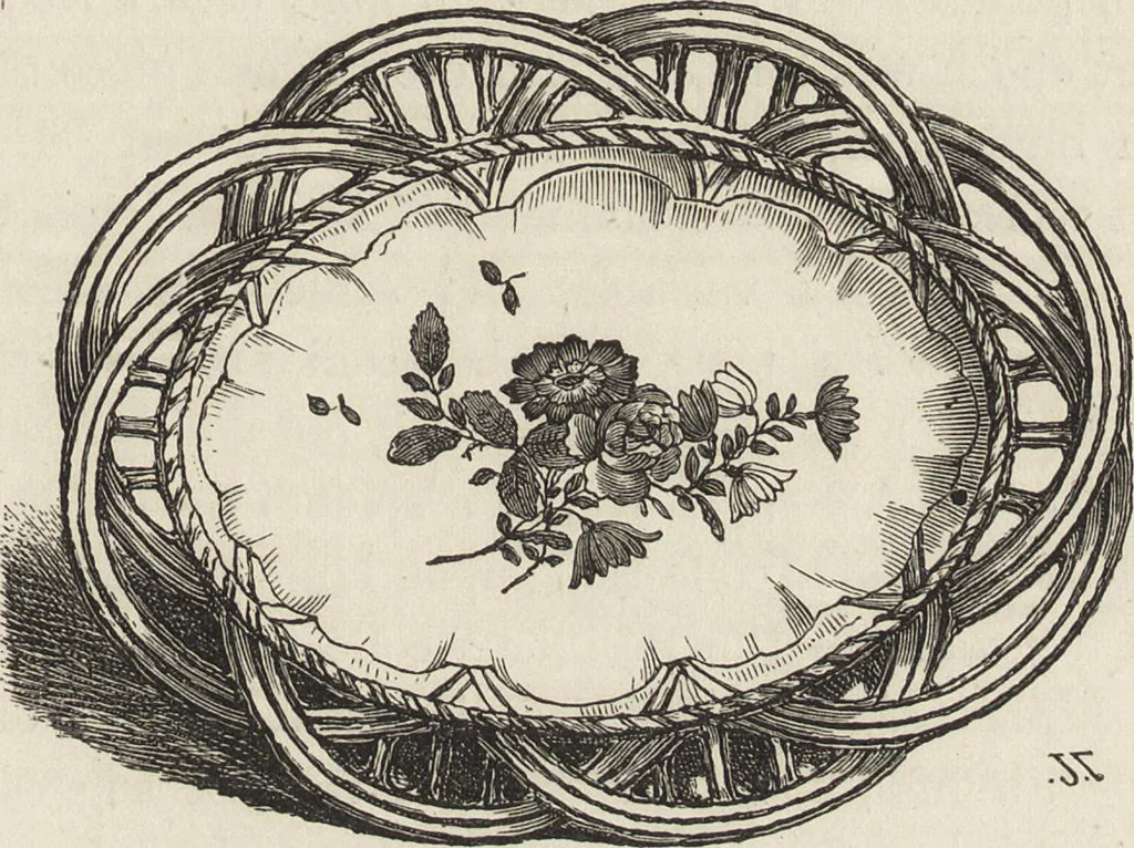 An illustration from History of the ceramic art. A descriptive and philosophical study of the pottery of all ages and all nations, 1877, leaf 466