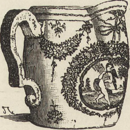 An illustration from History of the ceramic art. A descriptive and philosophical study of the pottery of all ages and all nations, 1877, leaf 475