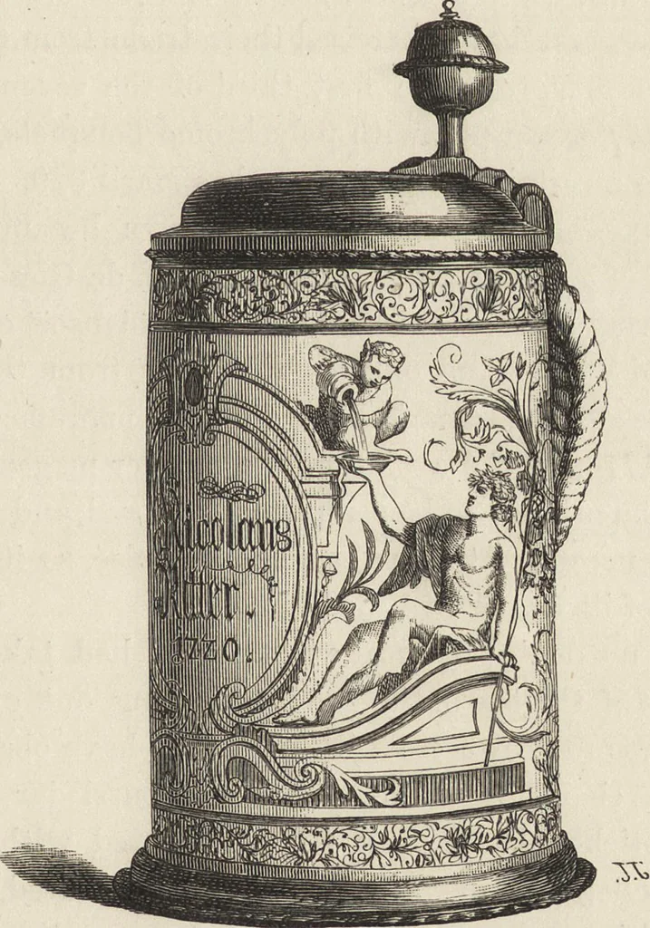An illustration from History of the ceramic art. A descriptive and philosophical study of the pottery of all ages and all nations, 1877, leaf 546