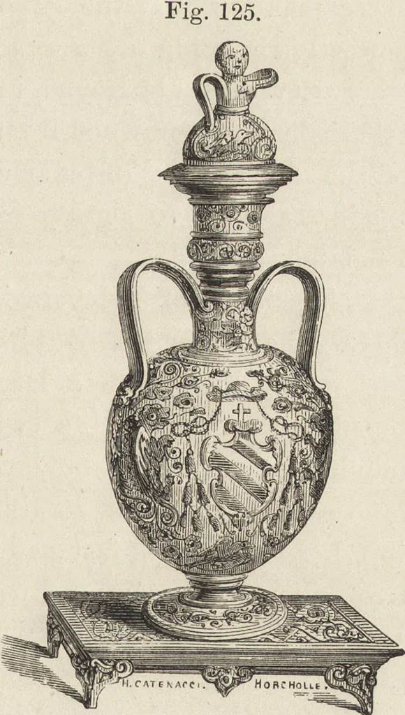An illustration from History of the ceramic art. A descriptive and philosophical study of the pottery of all ages and all nations, 1877, leaf 578