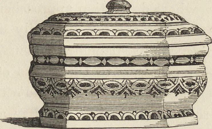 An illustration from History of the ceramic art. A descriptive and philosophical study of the pottery of all ages and all nations, 1877, leaf 590