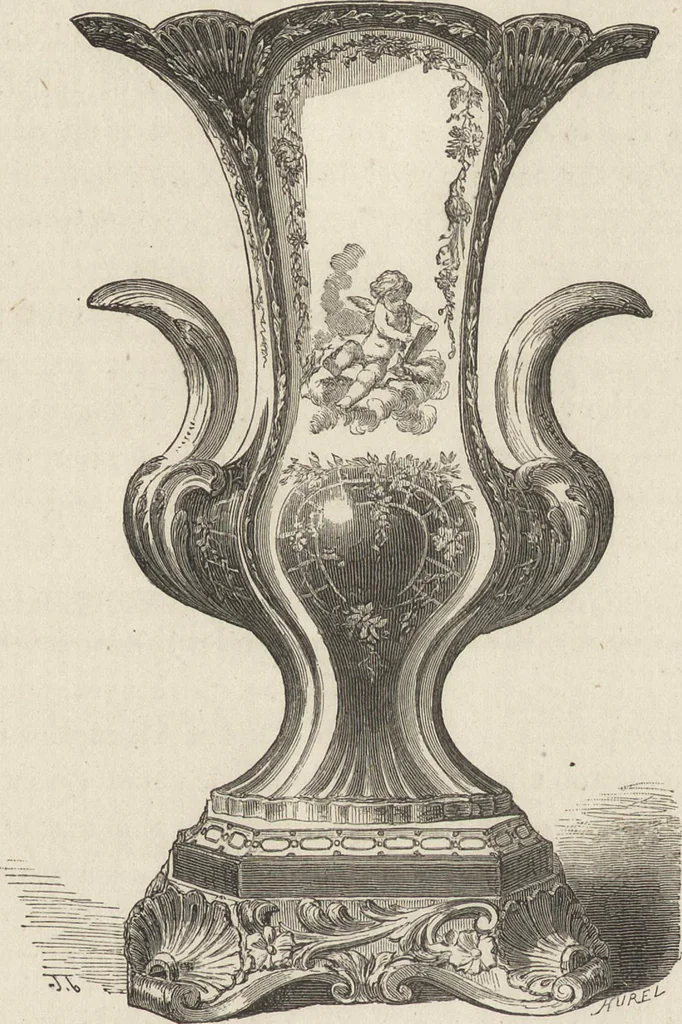 An illustration from History of the ceramic art. A descriptive and philosophical study of the pottery of all ages and all nations, 1877, leaf 608