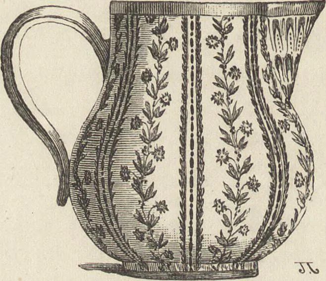 An illustration from History of the ceramic art. A descriptive and philosophical study of the pottery of all ages and all nations, 1877, leaf 643