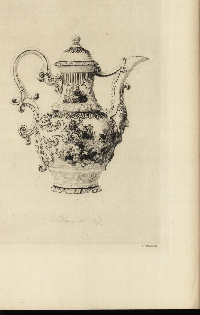 An illustration from History of the ceramic art. A descriptive and philosophical study of the pottery of all ages and all nations, 1877, leaf 658