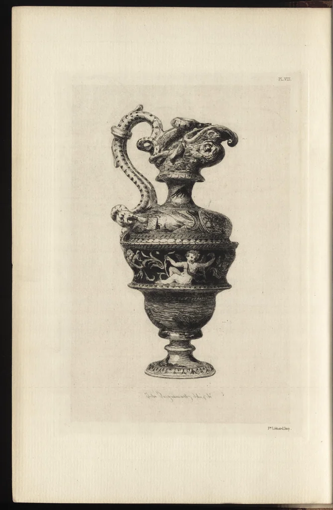 An illustration from History of the ceramic art. A descriptive and philosophical study of the pottery of all ages and all nations, 1877, leaf 7