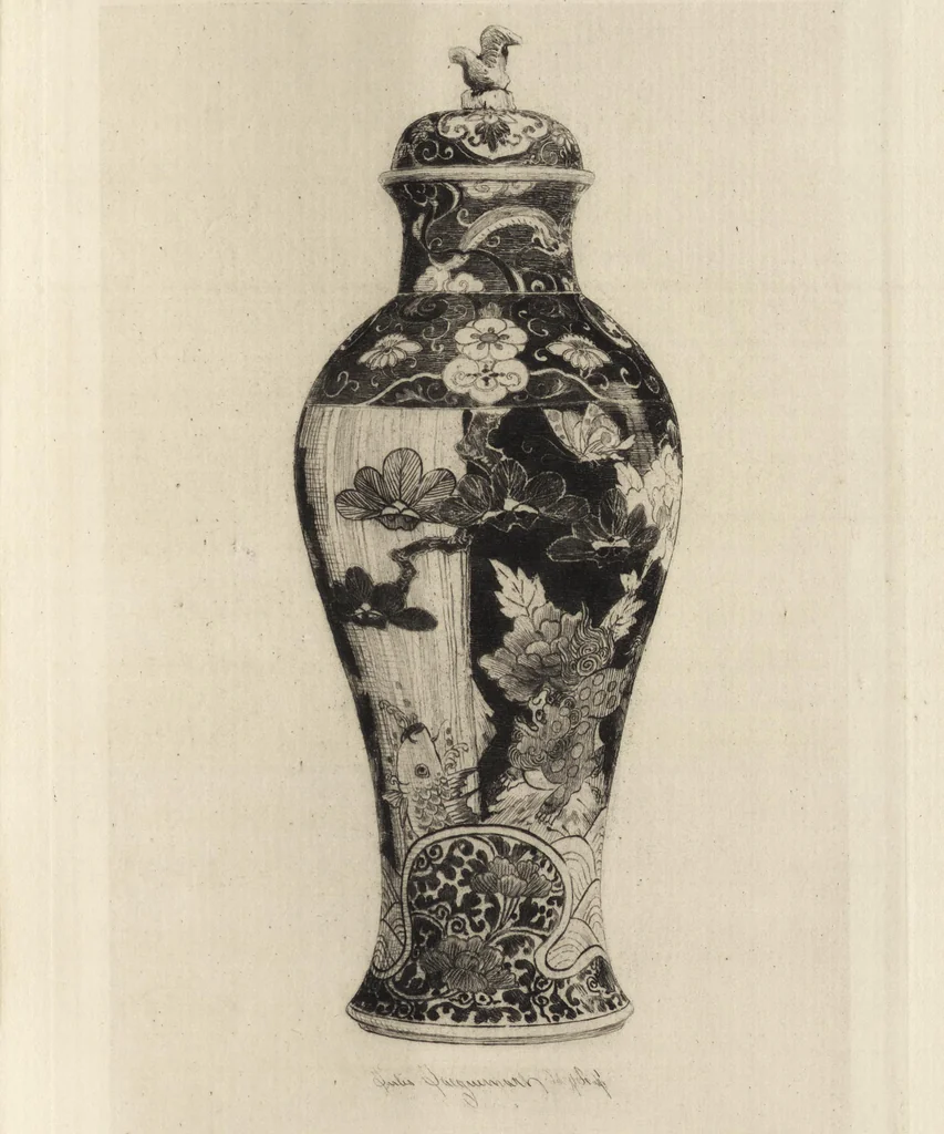 An illustration from History of the ceramic art. A descriptive and philosophical study of the pottery of all ages and all nations, 1877, leaf 96