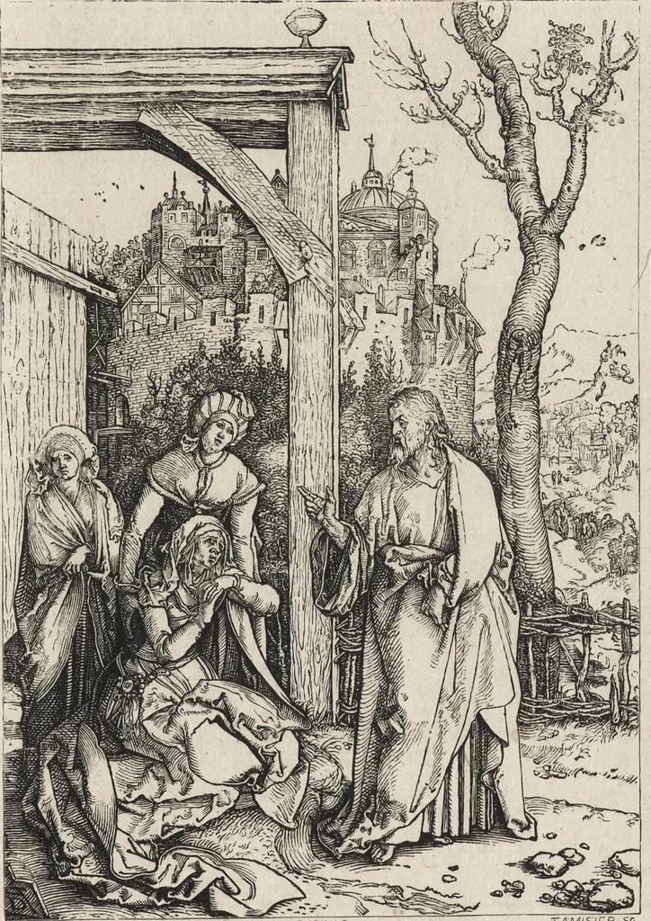 An illustration from Albert Durer à Venise et dans les Pays-Bas : autobiographie, lettres, journal de voyages, papiers divers, 1866, leaf 114