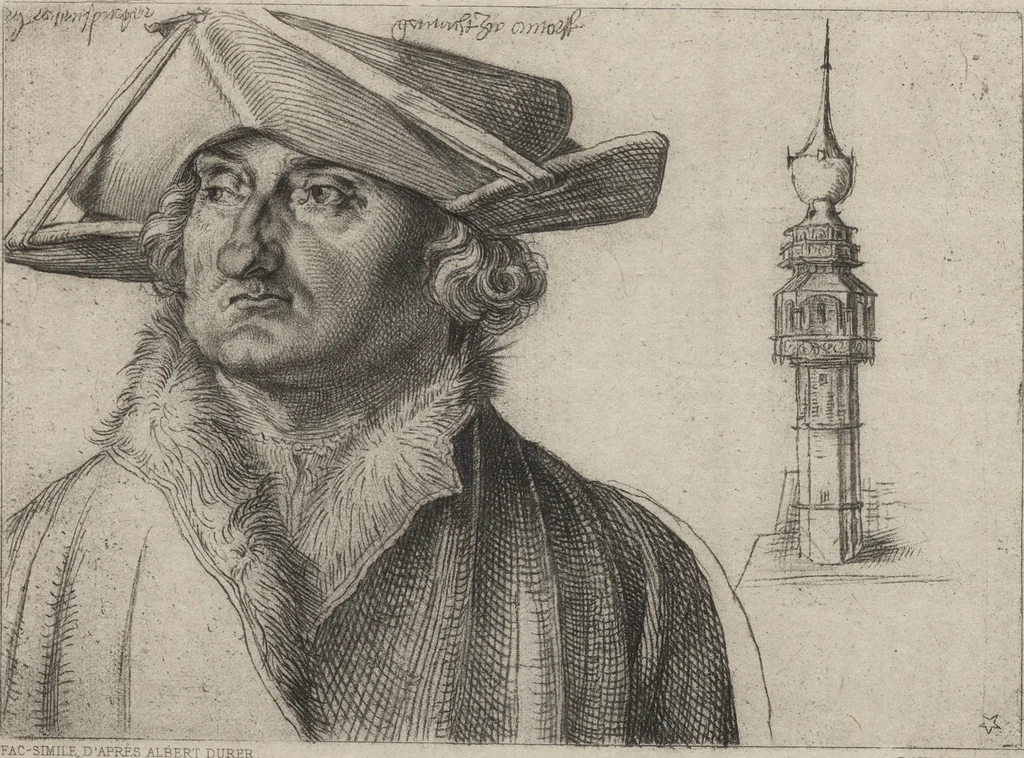 An illustration from Albert Durer à Venise et dans les Pays-Bas : autobiographie, lettres, journal de voyages, papiers divers, 1866, leaf 129