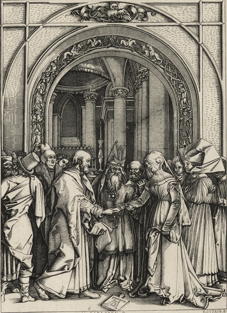 An illustration from Albert Durer à Venise et dans les Pays-Bas : autobiographie, lettres, journal de voyages, papiers divers, 1866, leaf 132