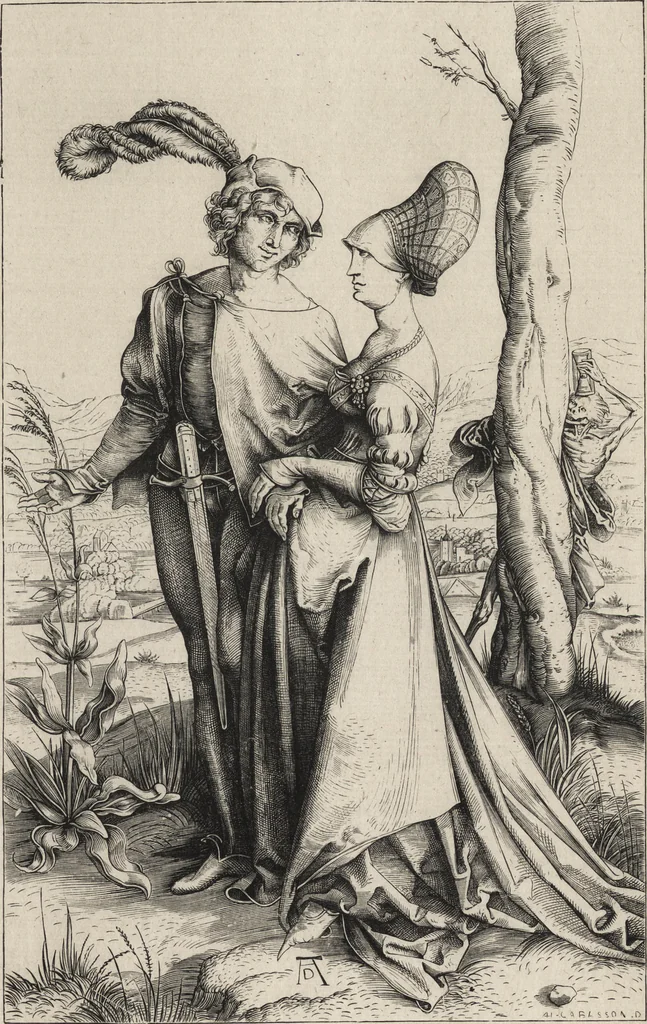 An illustration from Albert Durer à Venise et dans les Pays-Bas : autobiographie, lettres, journal de voyages, papiers divers, 1866, leaf 148