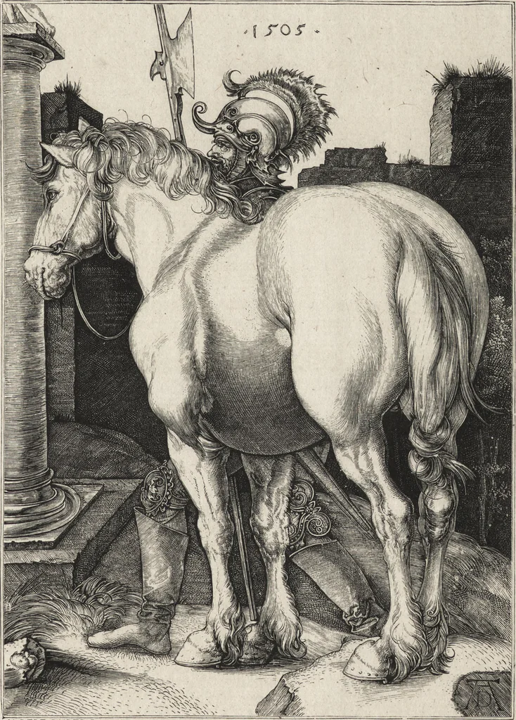 An illustration from Albert Durer à Venise et dans les Pays-Bas : autobiographie, lettres, journal de voyages, papiers divers, 1866, leaf 20