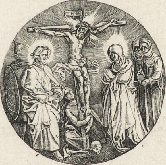 An illustration from Albert Durer à Venise et dans les Pays-Bas : autobiographie, lettres, journal de voyages, papiers divers, 1866, leaf 60