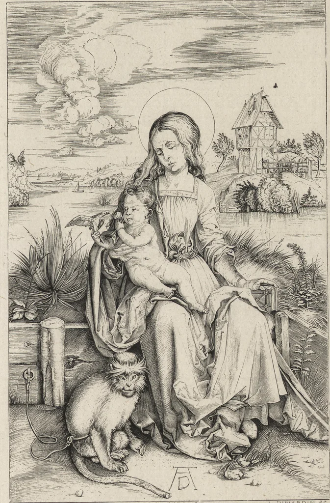 An illustration from Albert Durer à Venise et dans les Pays-Bas : autobiographie, lettres, journal de voyages, papiers divers, 1866, leaf 74