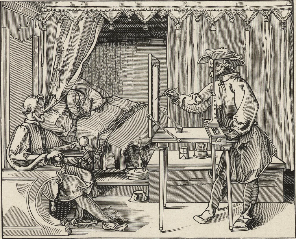 An illustration from Albert Durer à Venise et dans les Pays-Bas : autobiographie, lettres, journal de voyages, papiers divers, 1866, leaf 94