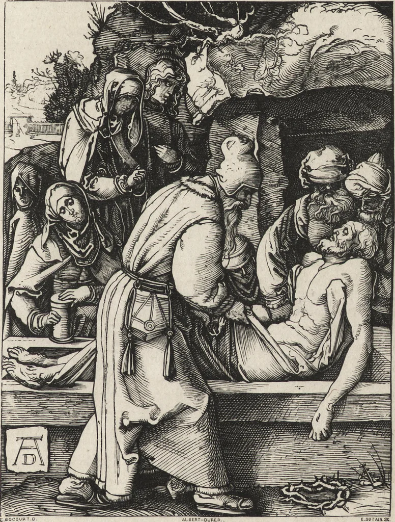 An illustration from Albert Durer à Venise et dans les Pays-Bas : autobiographie, lettres, journal de voyages, papiers divers, 1866, leaf 98