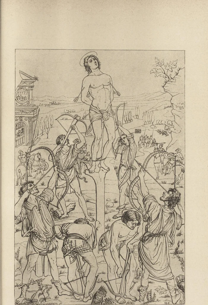 An illustration from Storia della pittura in Italia dal secolo II al secolo XVI, 1883, leaf 130