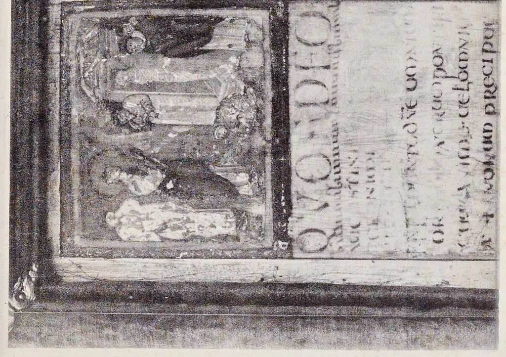An illustration from Nuovo bullettino di archeologia cristiana, 1895, leaf 282