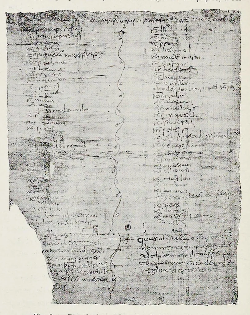 An illustration from Nuovo bullettino di archeologia cristiana, 1895, leaf 483