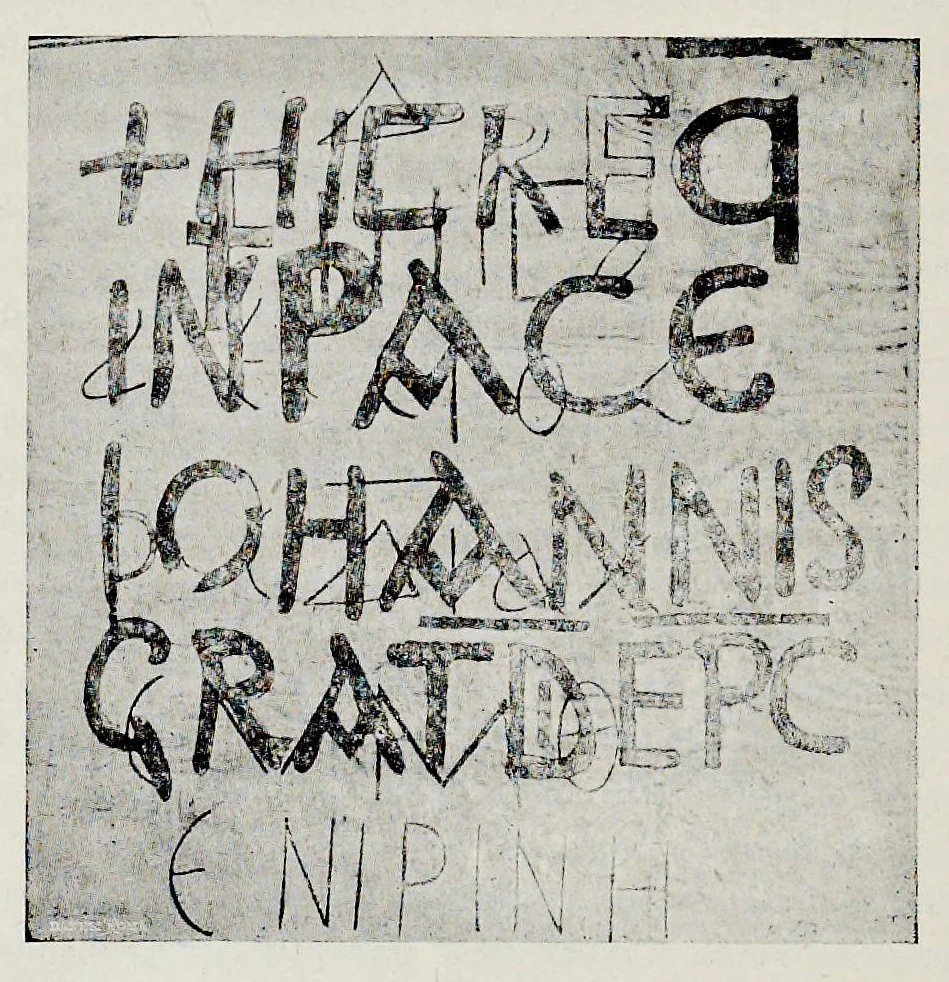 An illustration from Nuovo bullettino di archeologia cristiana, 1895, leaf 49