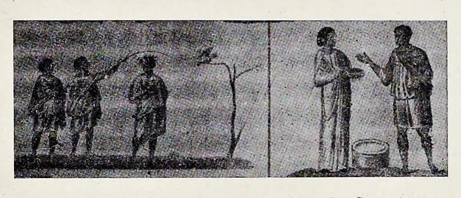 An illustration from Nuovo bullettino di archeologia cristiana, 1895, leaf 526