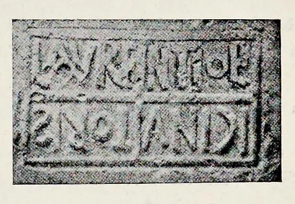 An illustration from Nuovo bullettino di archeologia cristiana, 1895, leaf 279