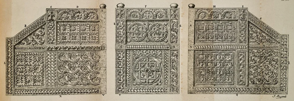 An illustration from Nuovo bullettino di archeologia cristiana, 1895, leaf 310