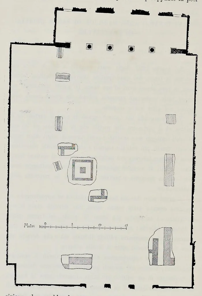 An illustration from Nuovo bullettino di archeologia cristiana, 1895, leaf 265