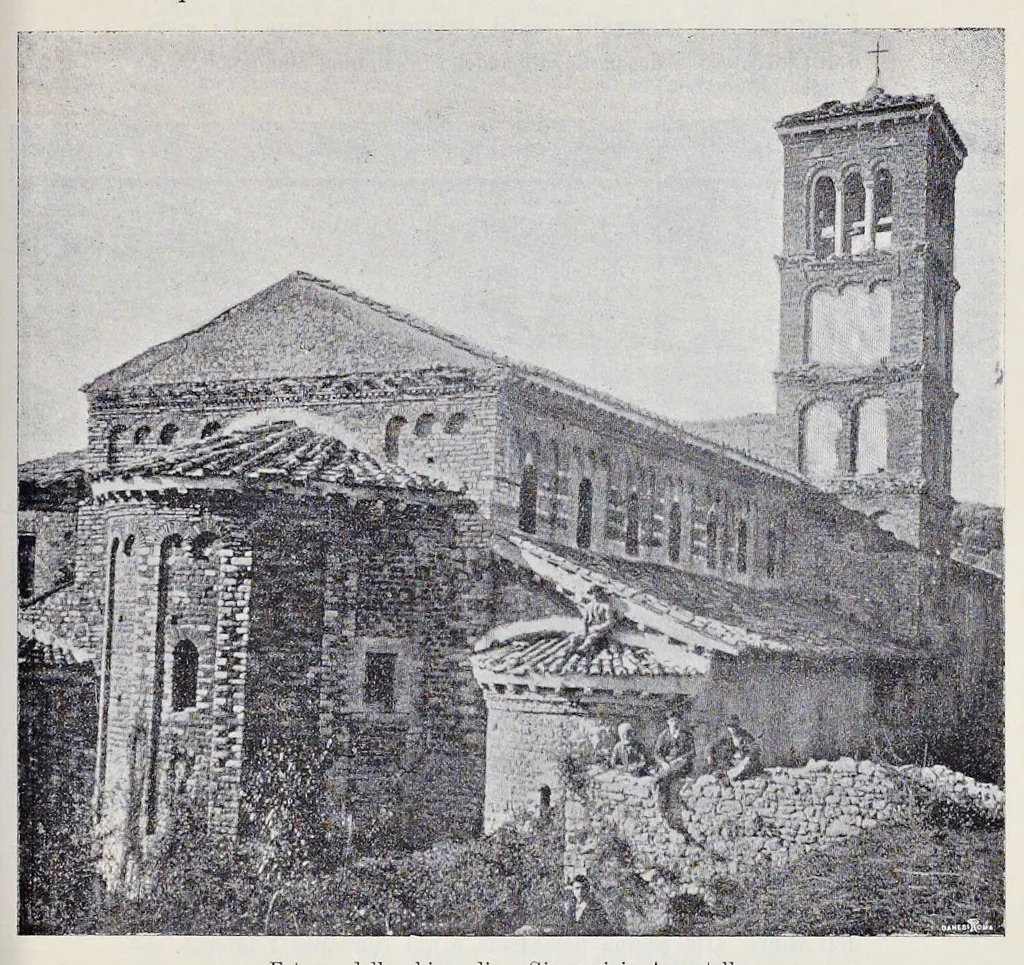 An illustration from Nuovo bullettino di archeologia cristiana, 1895, leaf 514
