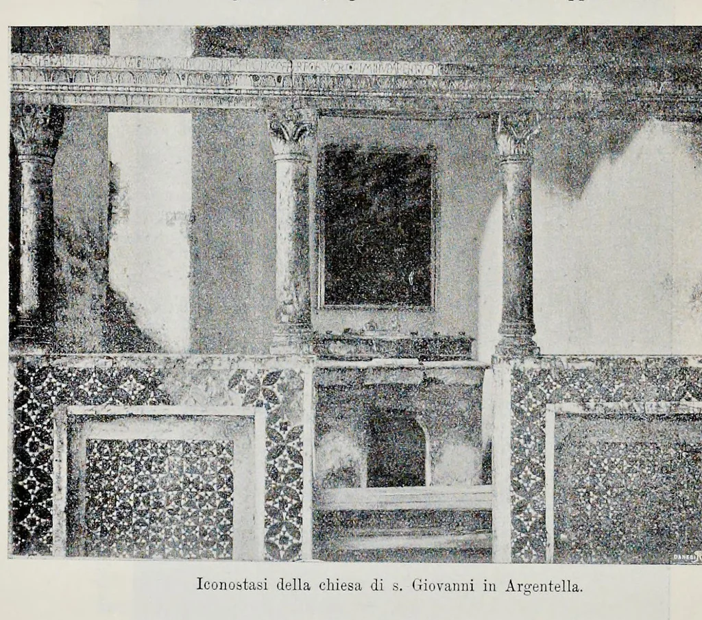 An illustration from Nuovo bullettino di archeologia cristiana, 1895, leaf 519