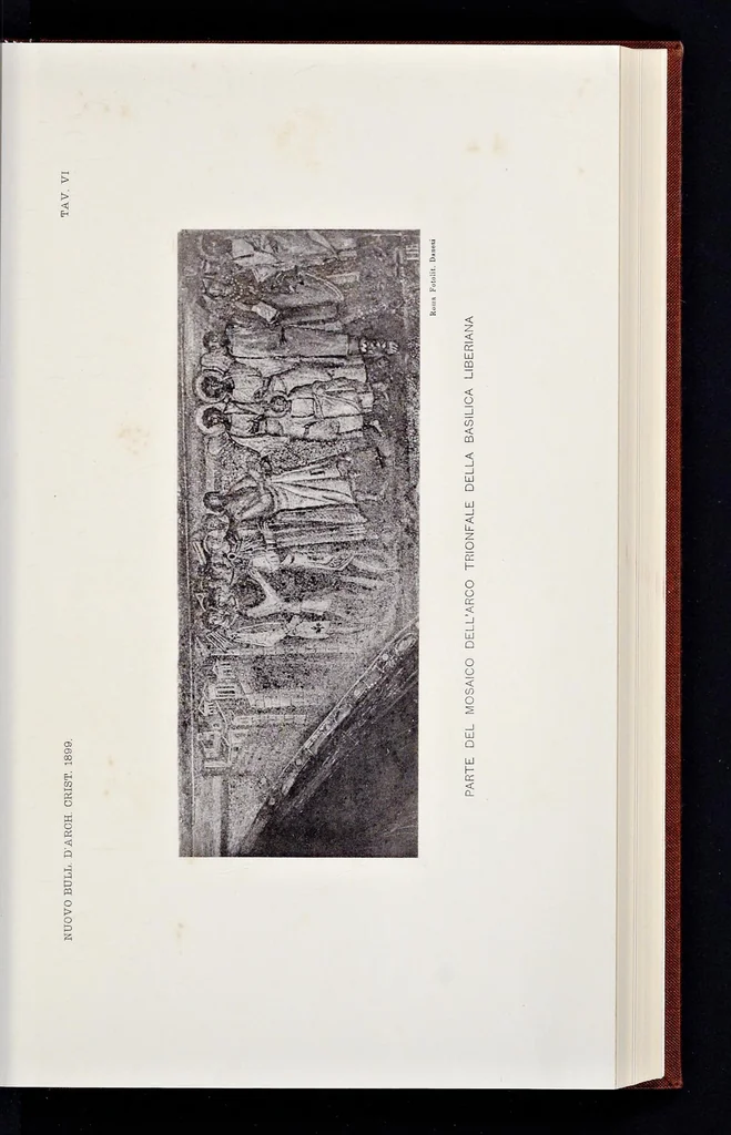 An illustration from Nuovo bullettino di archeologia cristiana, 1895, leaf 346