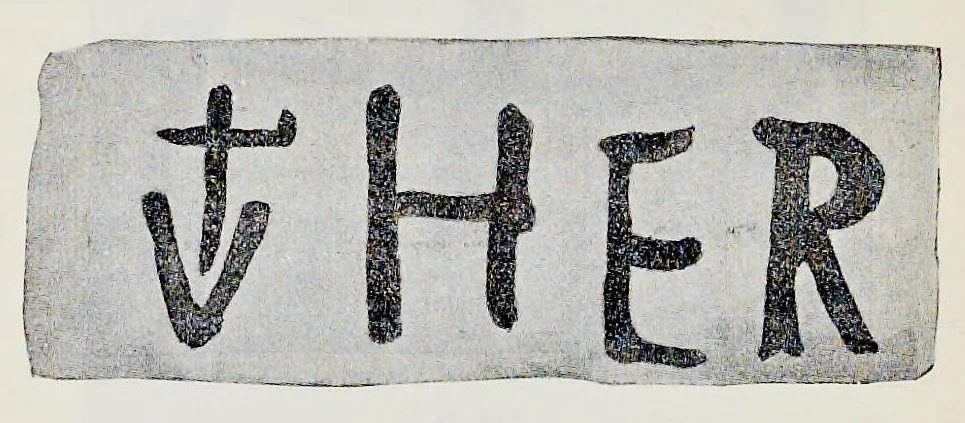 An illustration from Nuovo bullettino di archeologia cristiana, 1895, leaf 363