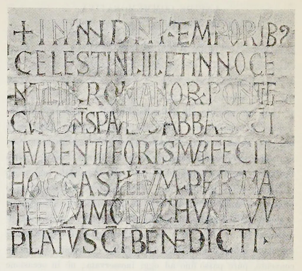 An illustration from Nuovo bullettino di archeologia cristiana, 1895, leaf 131