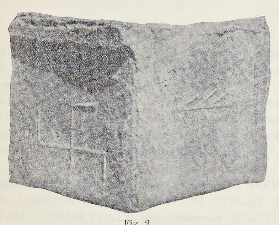 An illustration from Nuovo bullettino di archeologia cristiana, 1895, leaf 196